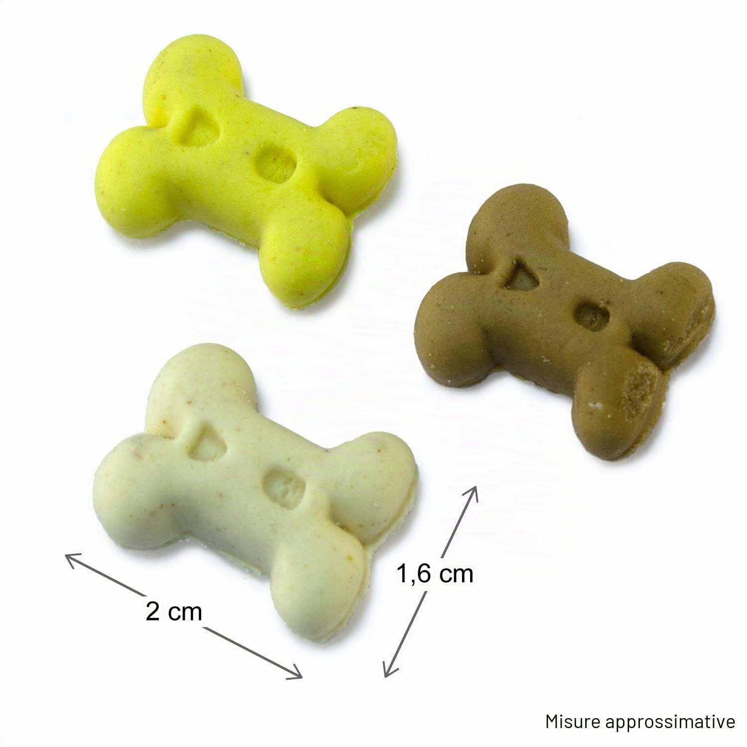 ARQUIVET PACK 2 Confezioni Biscotti "Mini Ossa alla Vaniglia" - 2,50 kg - Snack per cani