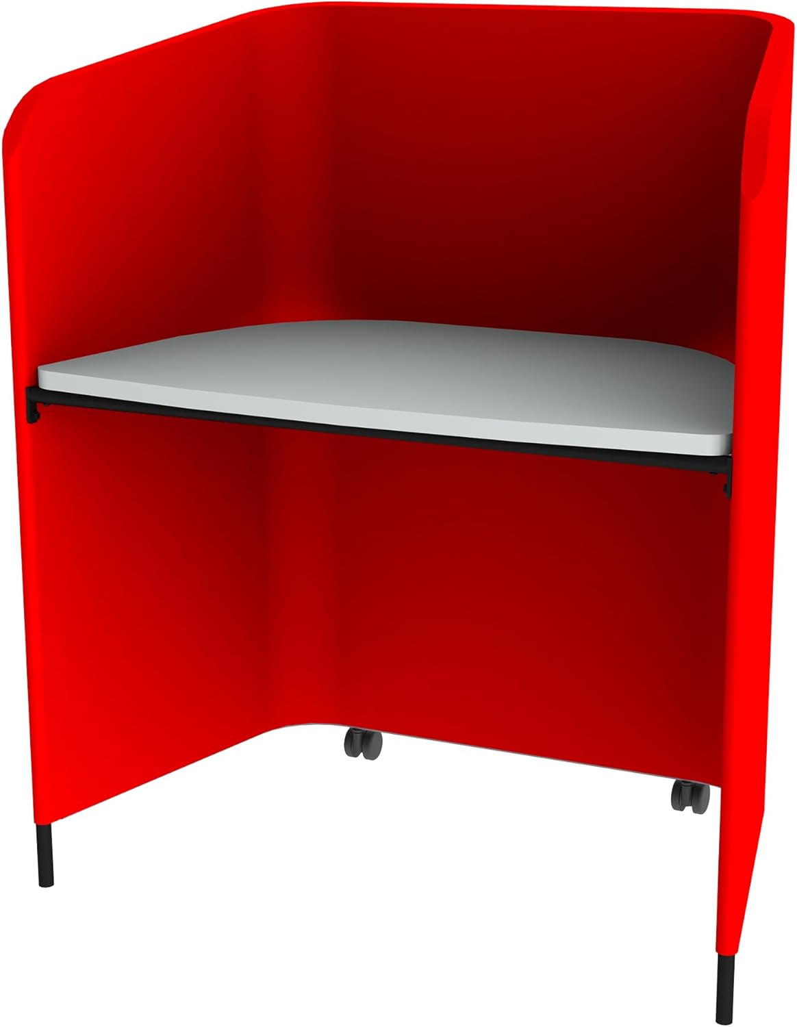 Learniture Workstation Privacy Carrel Study or Work Pod