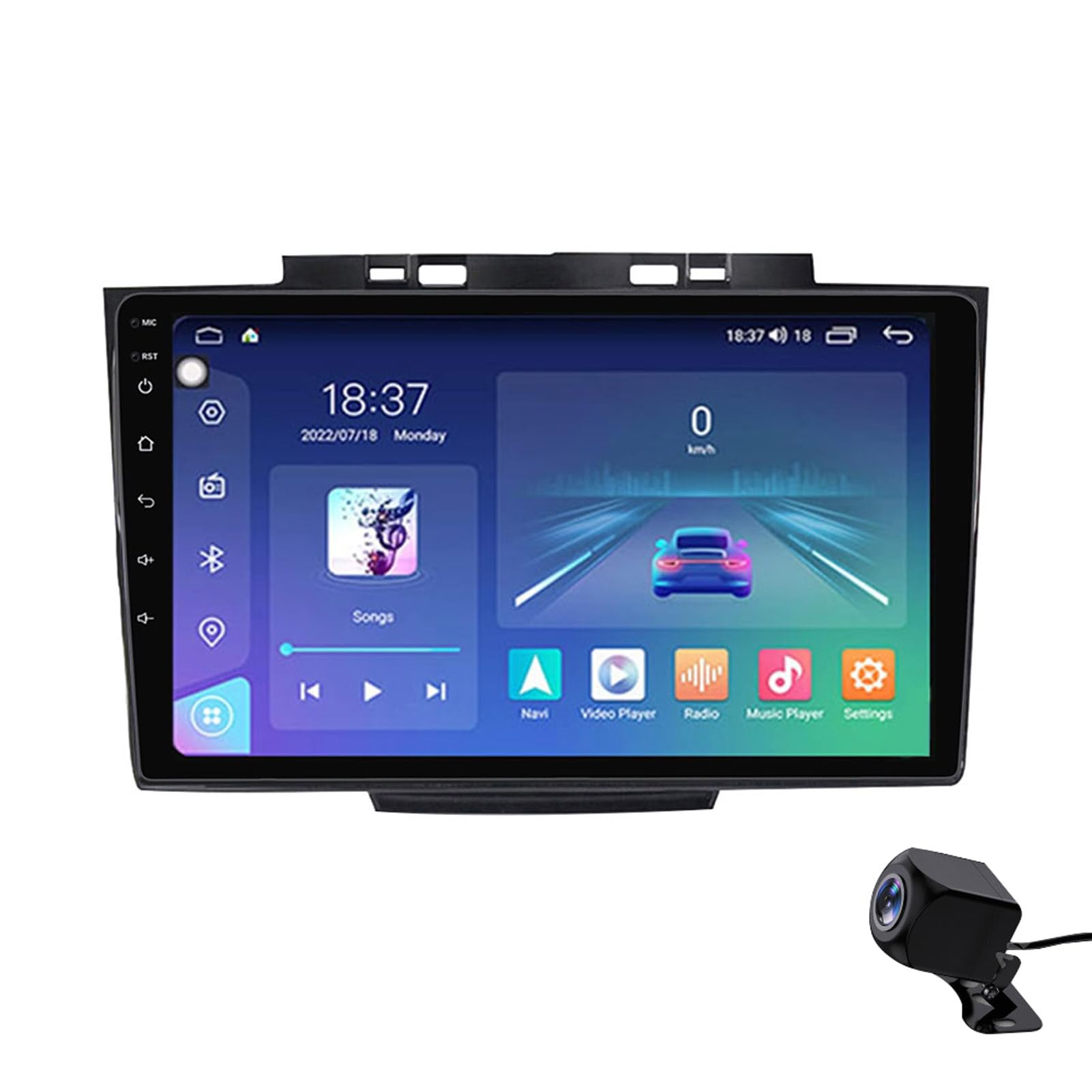 Estéreo para automóvil de 10" para Haval H5: CarPlay inalámbrico, cámara trasera y SWC