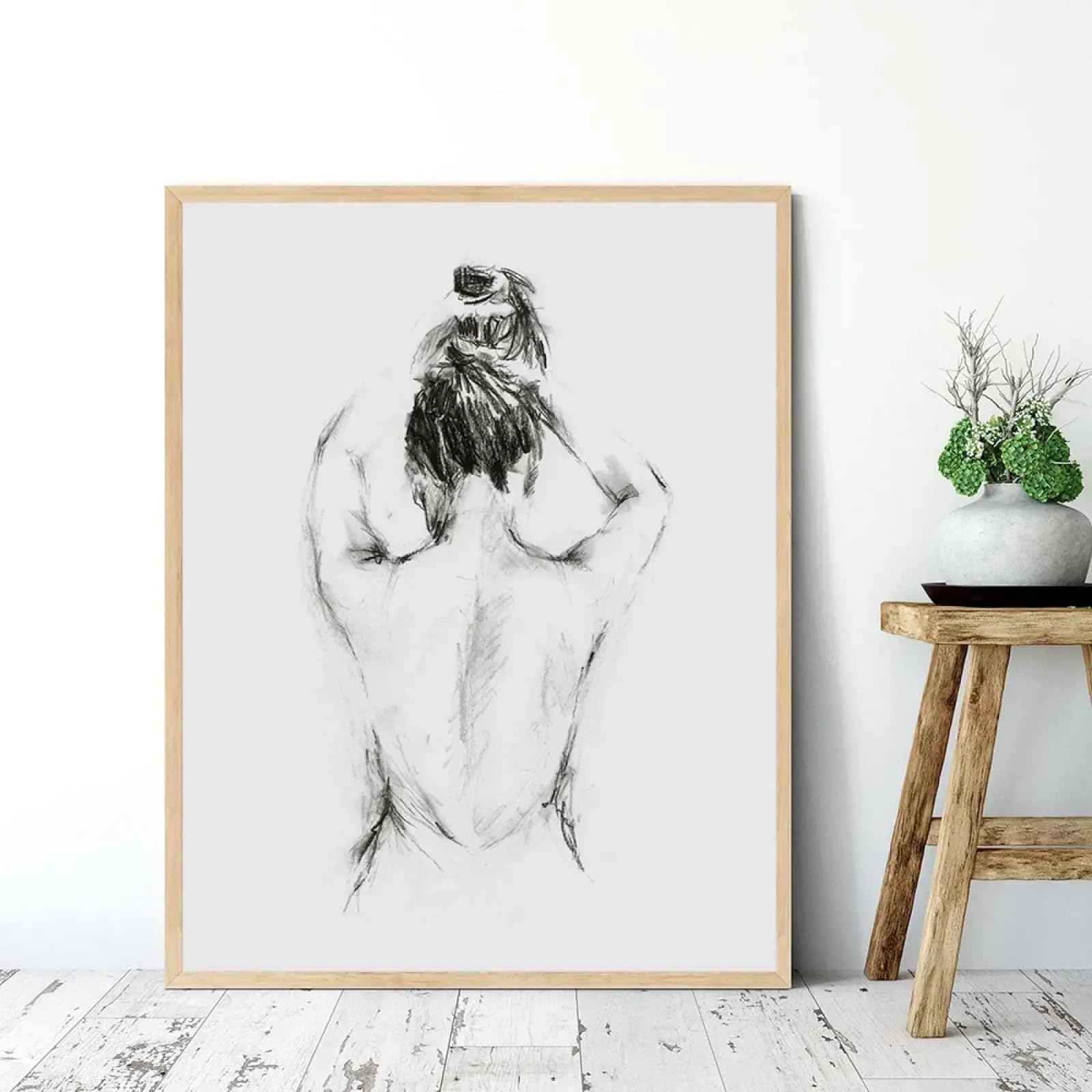 Décoration de maison abstraite en toile minimaliste de haute qualité