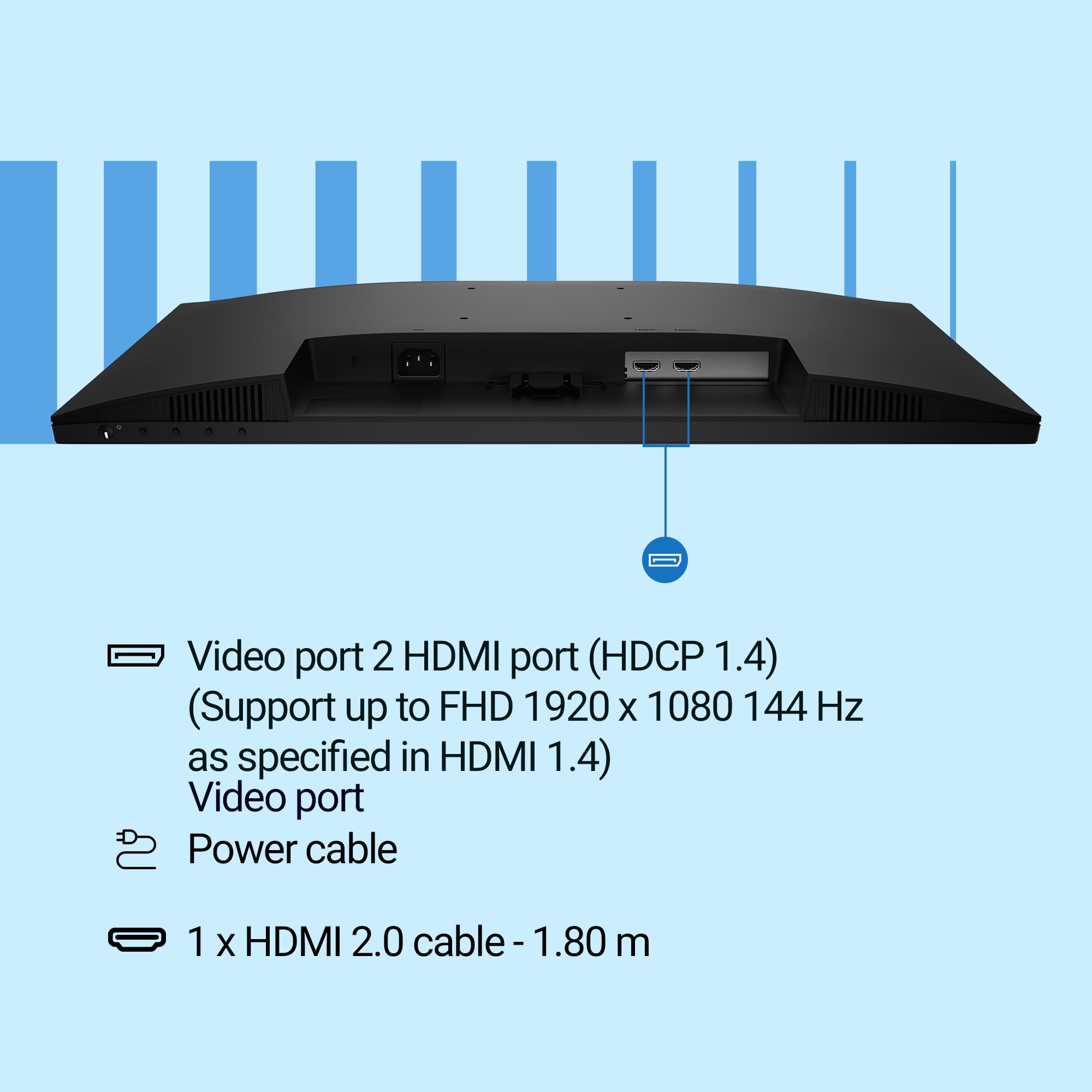 Dell SE2426H 23.8-Inch Full HD IPS Panel Monitor (Black) Ultra