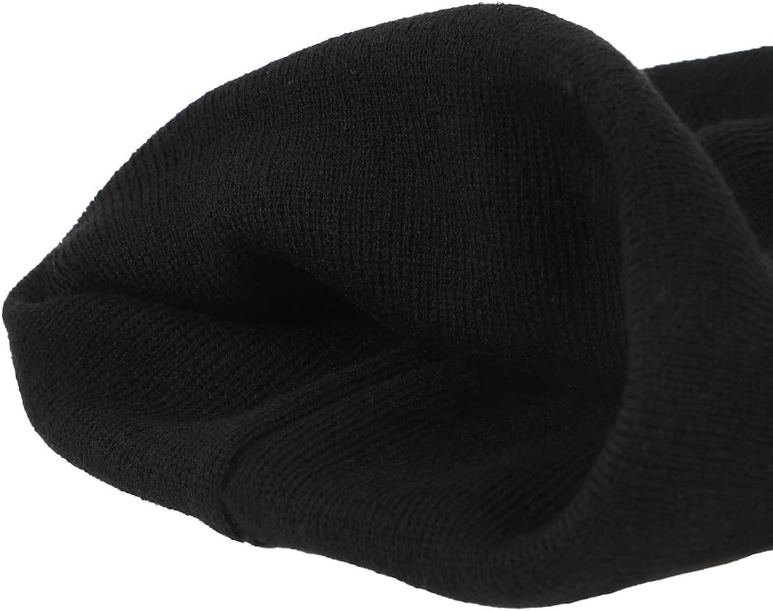Disney’s Minnie Mouse Classic Adult Black Cuffed Knit Beanie - Image 5