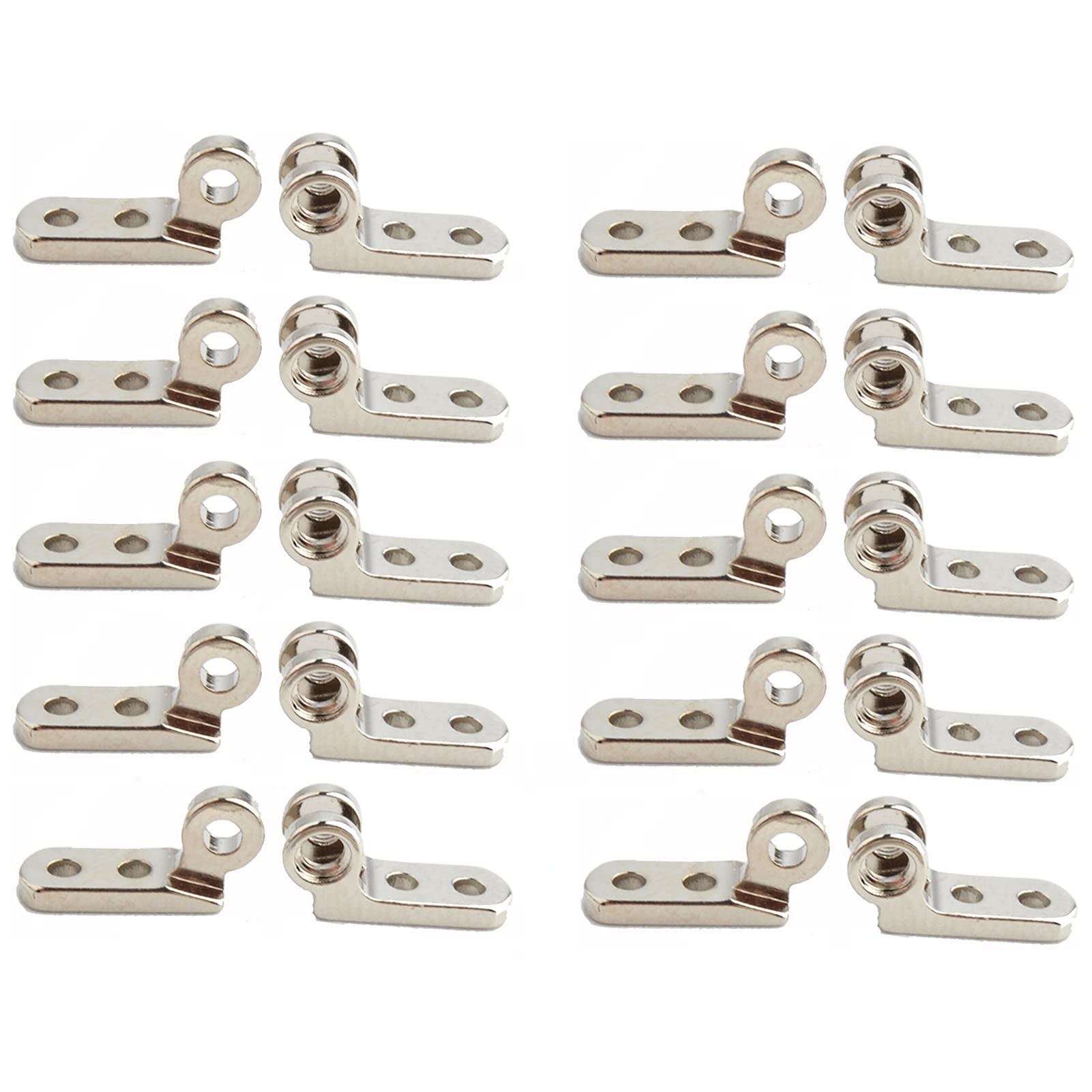 10set Replacement Eyeglasses Hinge for Glasses Frame, Glasses Hinge Screw, Glasses Repair Optical Accessories