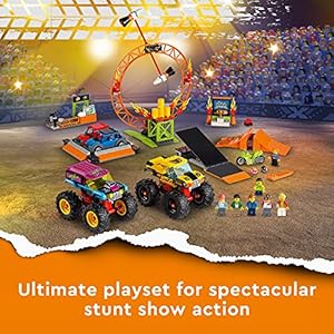 Amazon.co.jp - レゴ® シティ スタントショー・アリーナ 60295