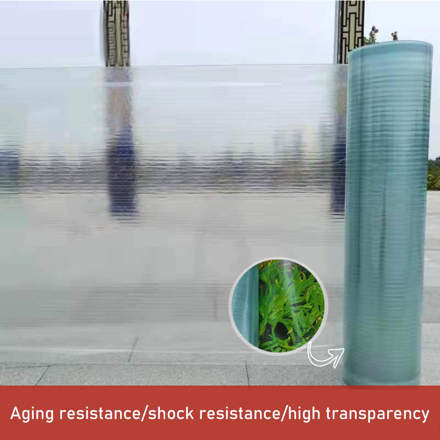 Lastre Policarbonato Per Tetti 1x5m - Trasparenti, Leggere, Per Serre, Garage, Gazebo - Foto 8