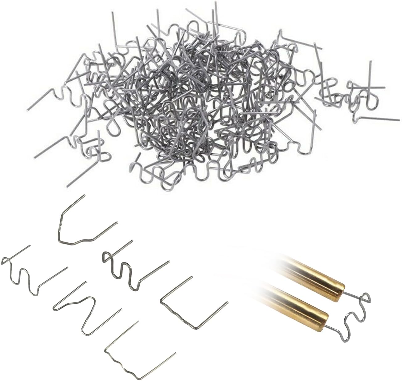 Cobra DS-06 S-Pattern Pre-Cut Hot Staples – 6mm, For Plastic Welder, 687925962714