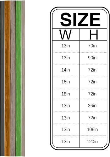 Miniatura 166 de Camino de mesa de algodón y lino estilo granja rústico retro, textura de madera de granero, color degradado marrón y gris, antideslizante,