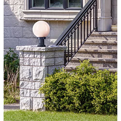 Westinghouse Lighting 6123700 Pedestal Mount For Post-Top Fixture, Textured Black Finish #TOP1