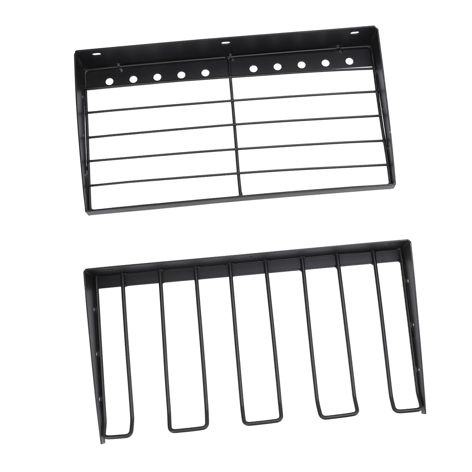 Fabater Organizador de Herramientas Eléctricas, Estante de Almacenamiento de Herramientas de Montaje en Pared de Hierro Resistente, Estante de Almacenamiento de que Ahorra Espacio con Soporte