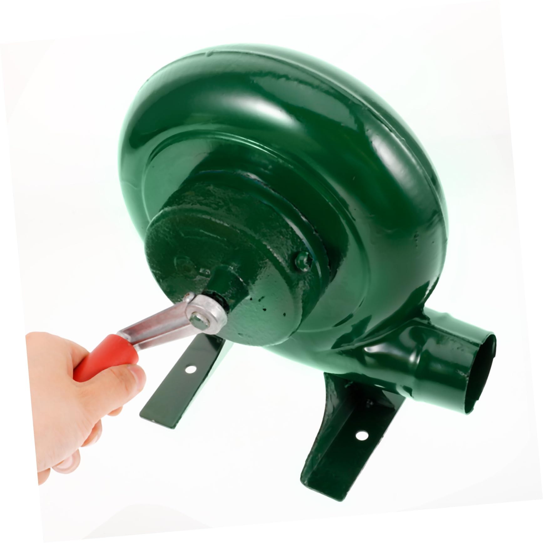 Yardwe Soplador de Aire Manual para Barbacoa Portátil de Hierro Verde