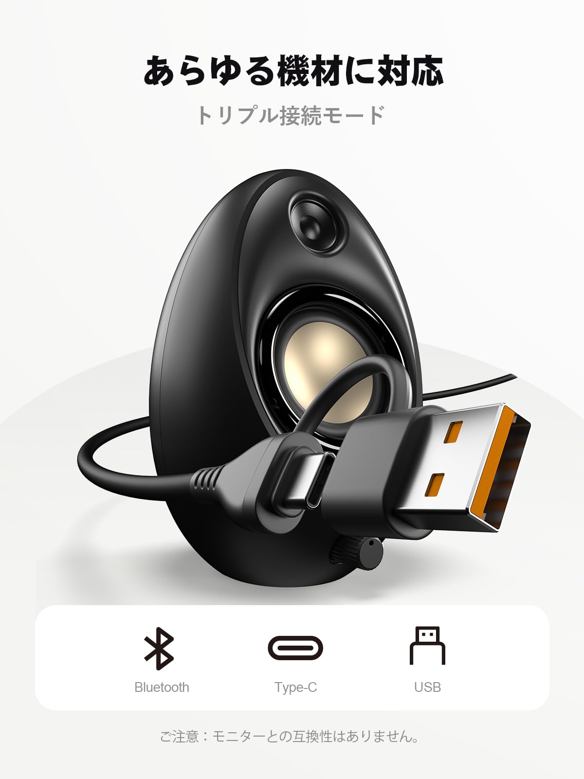 Amazon.co.jp: Bluedee スピーカーPC 20W Bluetooth5.4 USB/USB-C給電