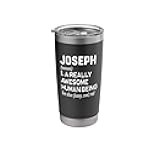 Joseph Name - Funny Name Definition - First Name Dictionary Stainless Steel Insulated Tumbler