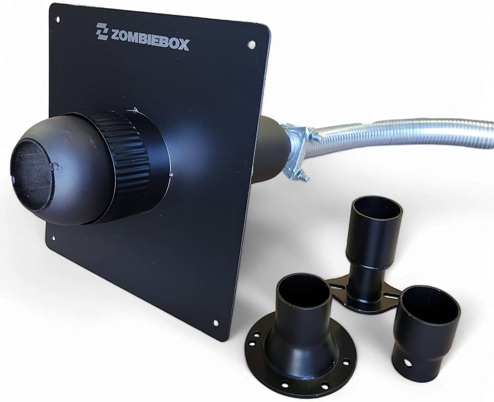 Zombiebox Universal Generator Exhaust Extension Silencer Kit with