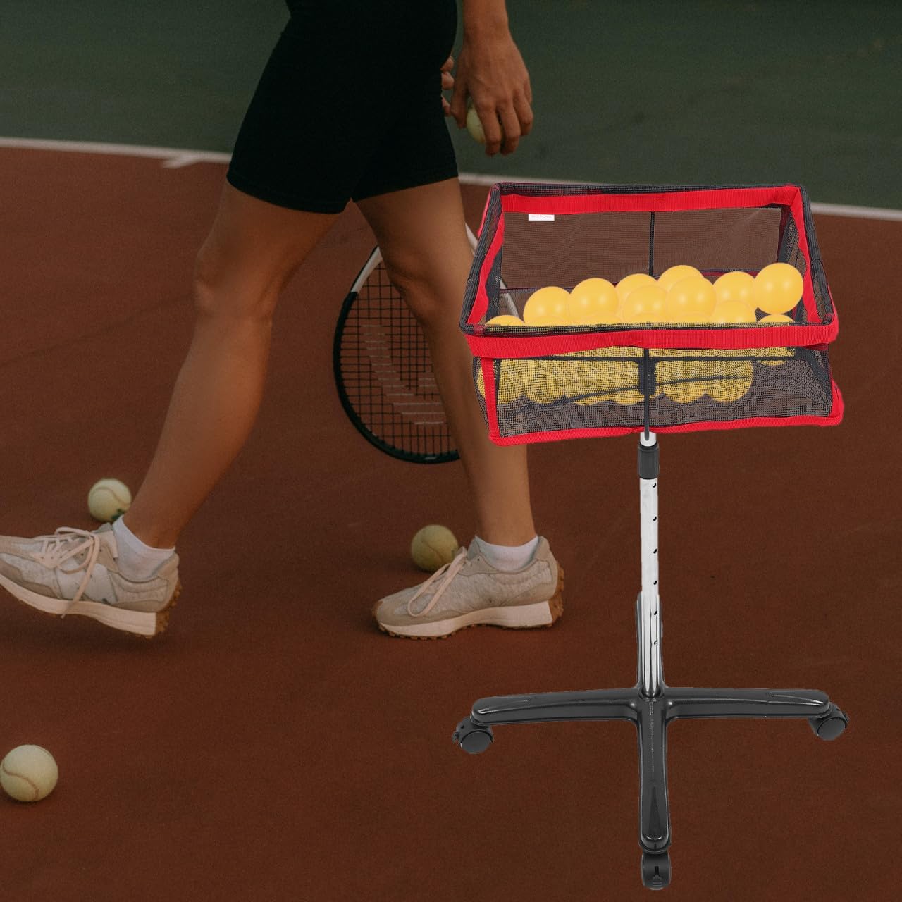 Table Tennis Training Net Pong Ball Collector Pong Holder for Ball Practice Tool