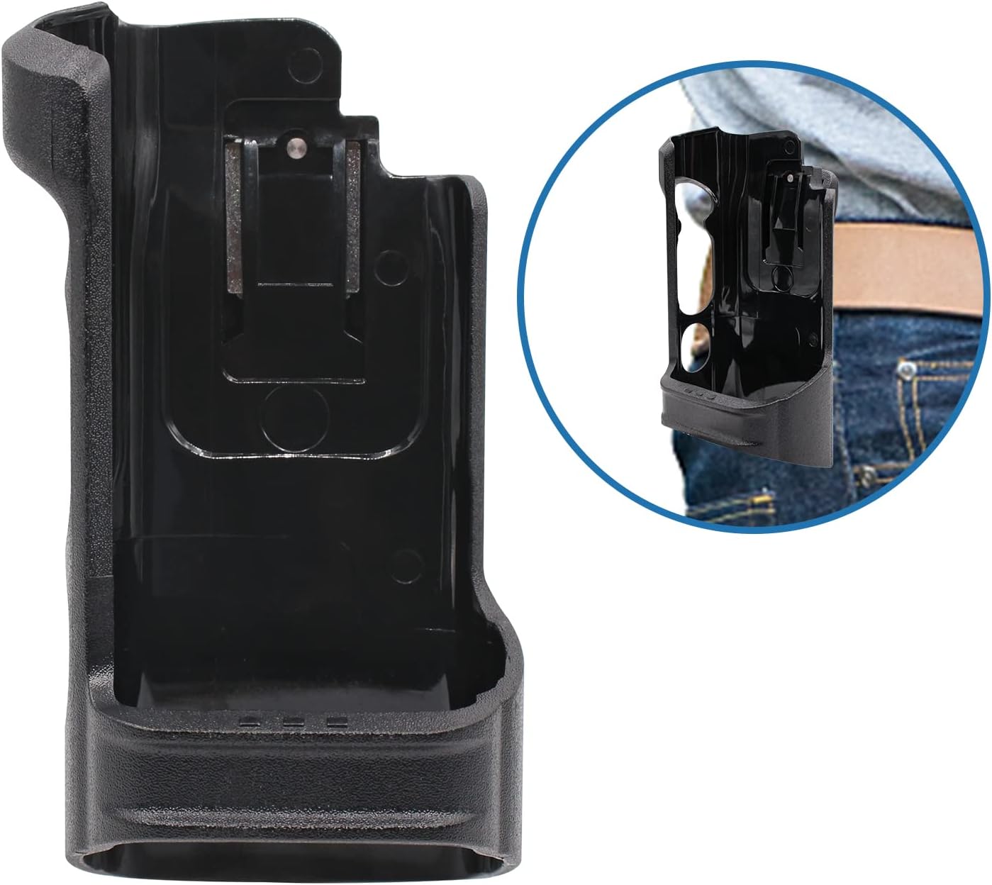 APX 6000 APX 8000 Holster Replacement for Motorola PMLN5709 PMLN5709A APX 6000 APX 8000 Universal Holder Carry Case Models 1.5, 2.5 and 3.5 Portable Radio Top Display and Dual Display