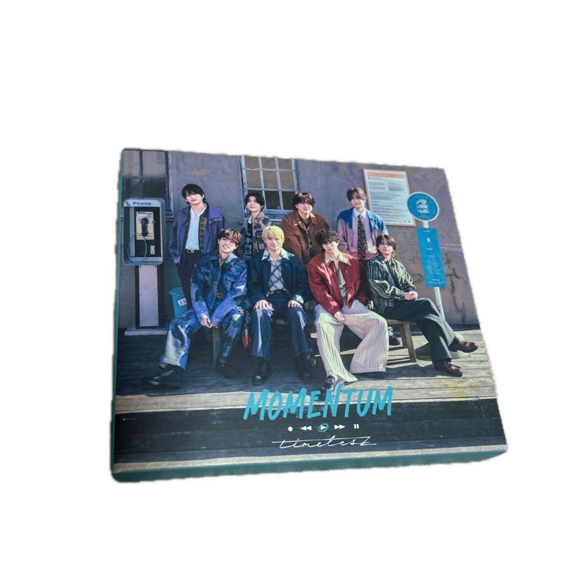 Amazon.co.jp: timelesz MOMENTUM 初回 盤 + 通常盤 トレカセット