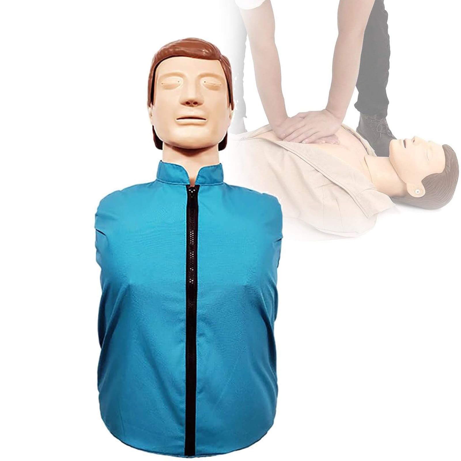 Mannequin de formation professionnelle Simulateur de réanimation cardiopulmonaire, mannequin de formation RCR pour école éducative d'hôpital