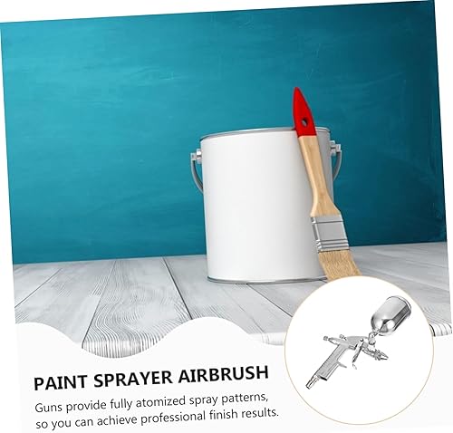 Miniatura 2 de jojofuny Pistola pulverizadora de pintura de coche Spray de reparación de alta presión Herramientas de modelo Herramientas automotrices Calibres