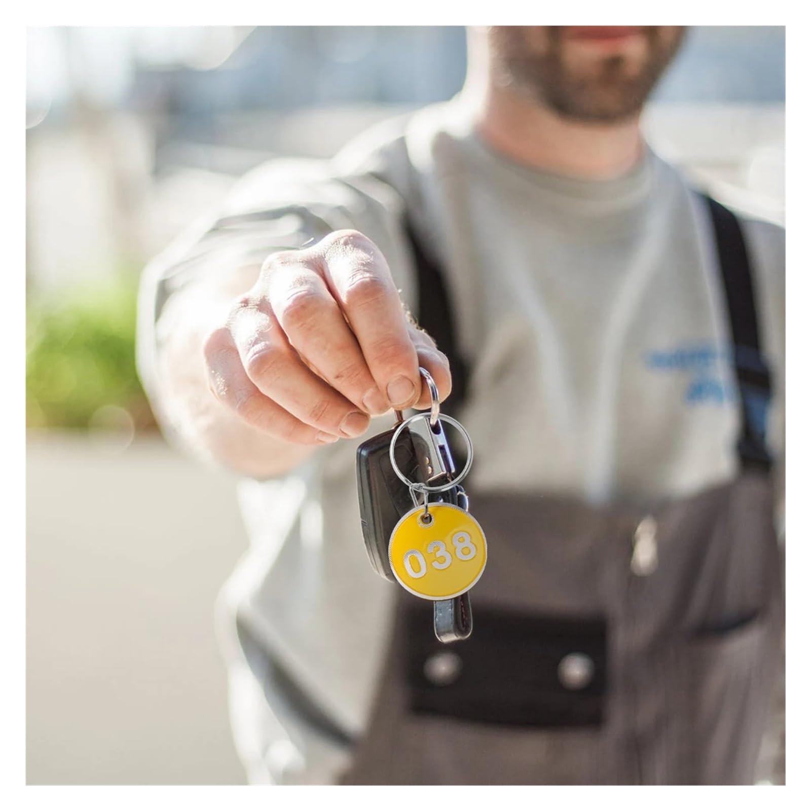 Etiquetas de números de identificación de plástico, 80 unidades, etiquetas de almacenamiento de aleación de aluminio, placas de números de metal, llave numerada para restaurante, cafetería, taquillas