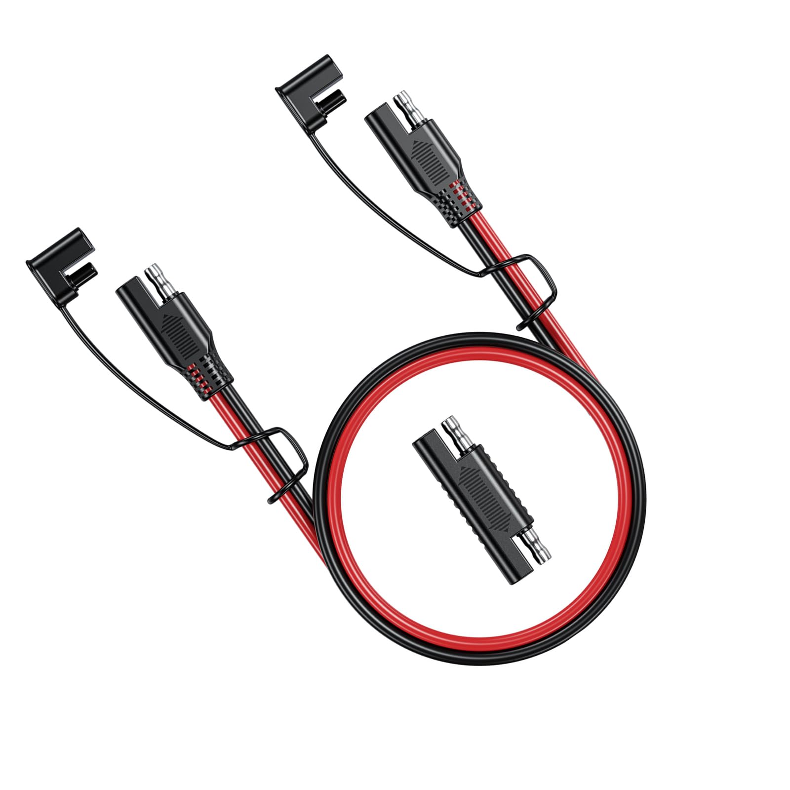 Battery Charging Cable Quickly Disconnects Extension Cable 16AWG Quick Connecting Harness Plug Wire Enduring Waterproof Solar Plug Cord Automotive Extension