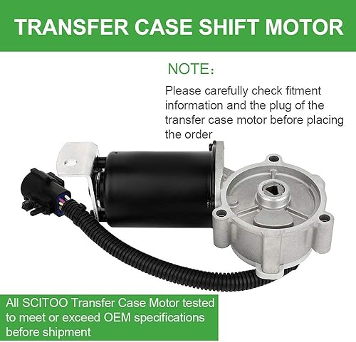 Miniatura 3 de SCITOO 6L5Z7G360AA, 6L5Z7G360AB, 6L5Z7G360AC, 600-931 Motor de codificador de cambio de caja de transferencia para Ford Ranger