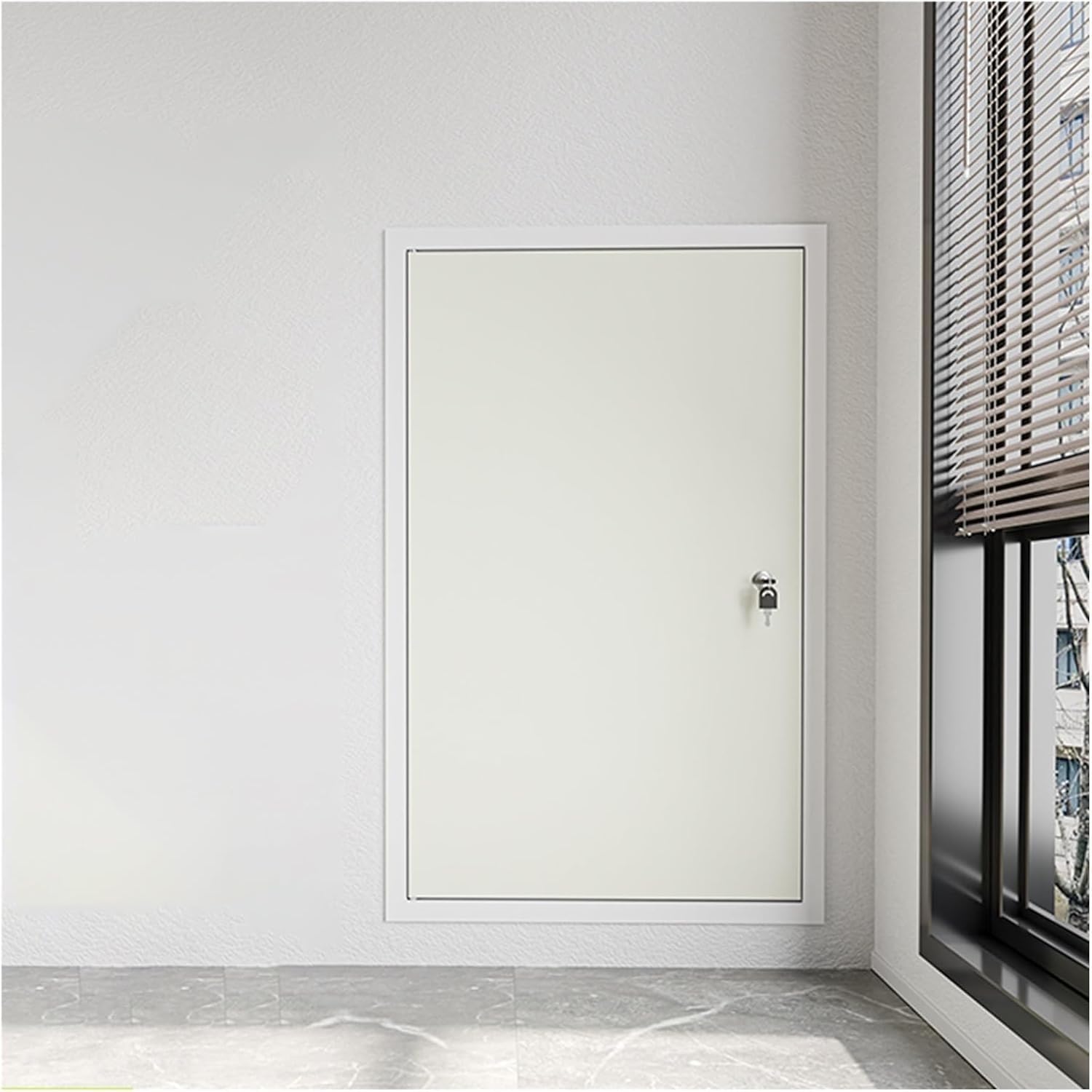AVLSO Access Panel Attic Door Cover Plate Wall/Ceiling Inspection Hatch for Drywall, Ceiling & Utility Shaft(24x24in/600x600mm)