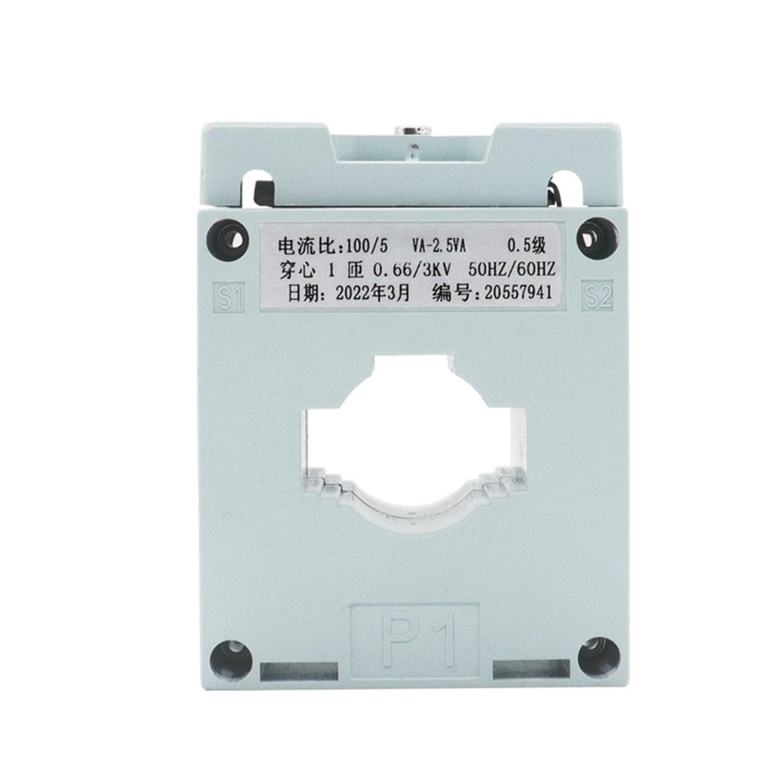 CLEUFWKO AC Current Transformer BH-0.66CT Aperture 30mm 100/5A 200/5A 0.2S Measurement Dedicated For Pointer AC Ammeter(300A 5A)