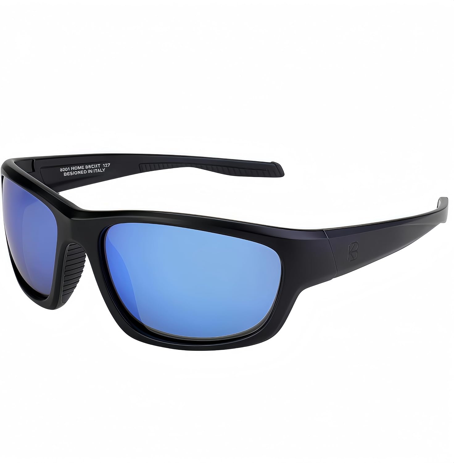 Italy Made Polarized Sunglasses with Corning Glass Lenses, Stylish & Scratch-Resistant for Exercise & Daily Use