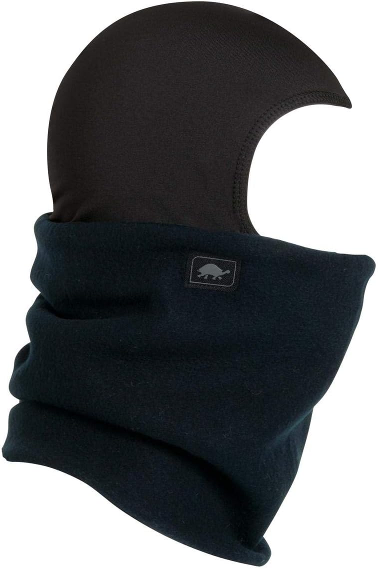 Turtle Fur Youth Shellaclava Original Fleece Neck Warmer Helmet Liner Winter Balaclava Hood, Ages 7-12, Black : Turtle Fur: Clothing, Shoes & Jewelry