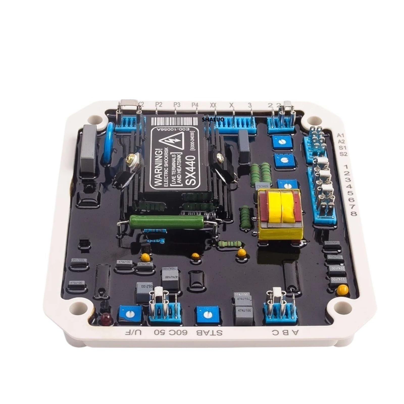 SX460 SX440 AS440 Generador AVR Estabilizador y regulador de voltaje automático Módulo control excitación sin escobillas(Common SX460)