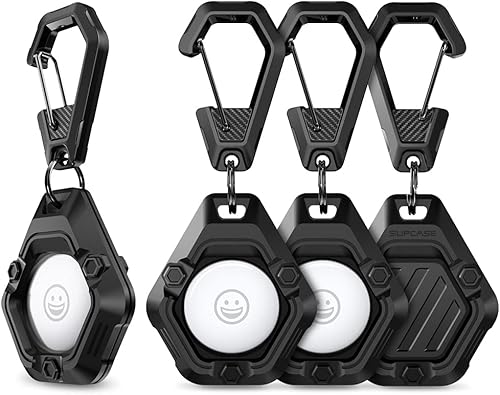 SUPCASE Unicorn Beetle Pro Series - Funda diseñada para Apple AirTag (2021) GPS Tracker, a prueba de golpes, funda protectora de silicona suave con SUPCASE Unicorn Beetle Pro Series - Funda diseñada para Apple AirTag (2021) GPS Tracker, a prueba de golpes, funda protectora de silicona suave con