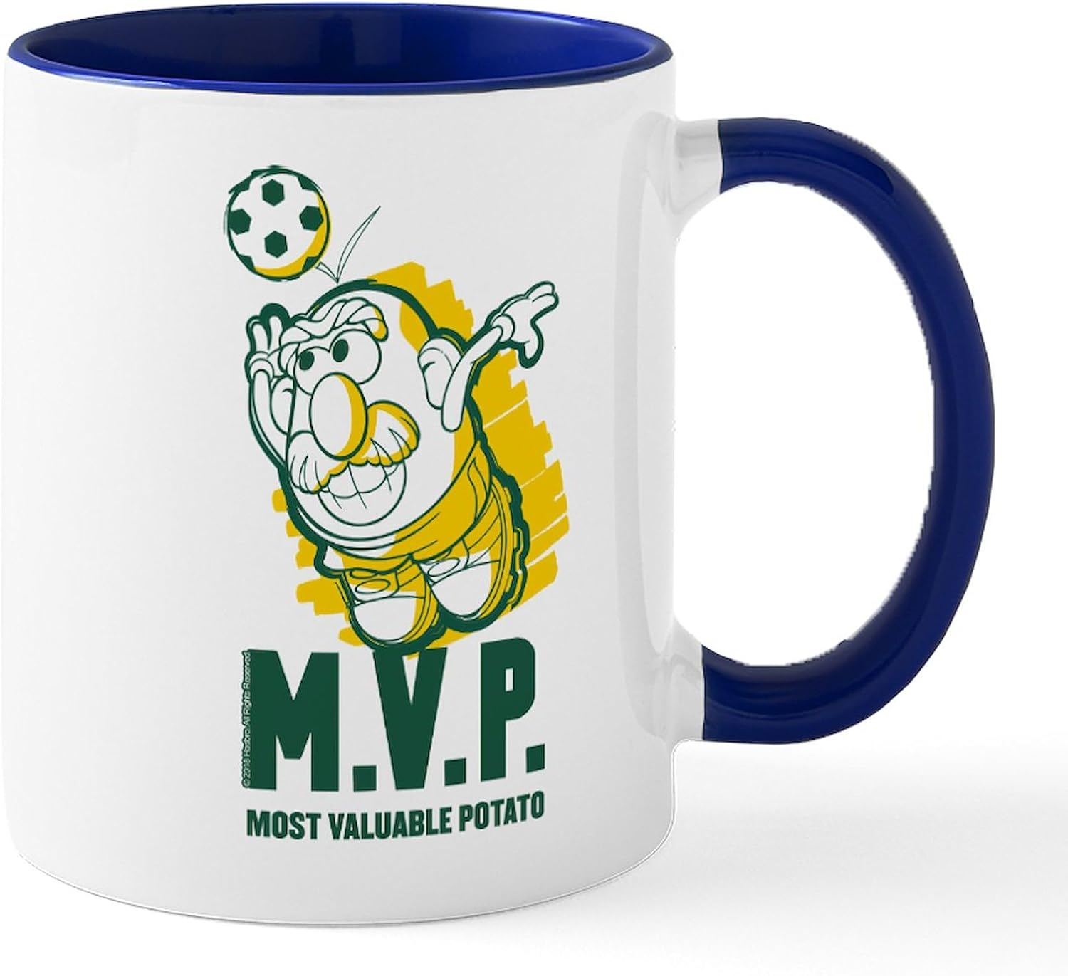 CafePress Mr. Potato Head MVP 11 Oz Ceramic Mug 11 oz (325 ml) Ceramic Coffee Mug