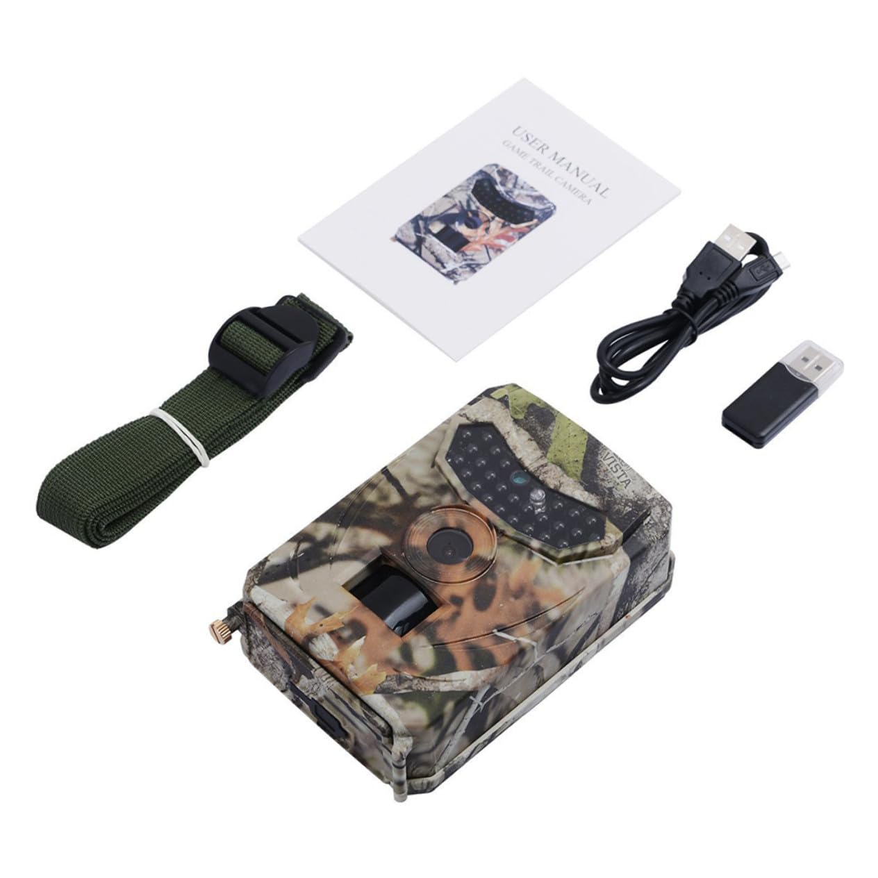 Caméra de chasse autonomie 12 mois avec 26 LED infrarouges