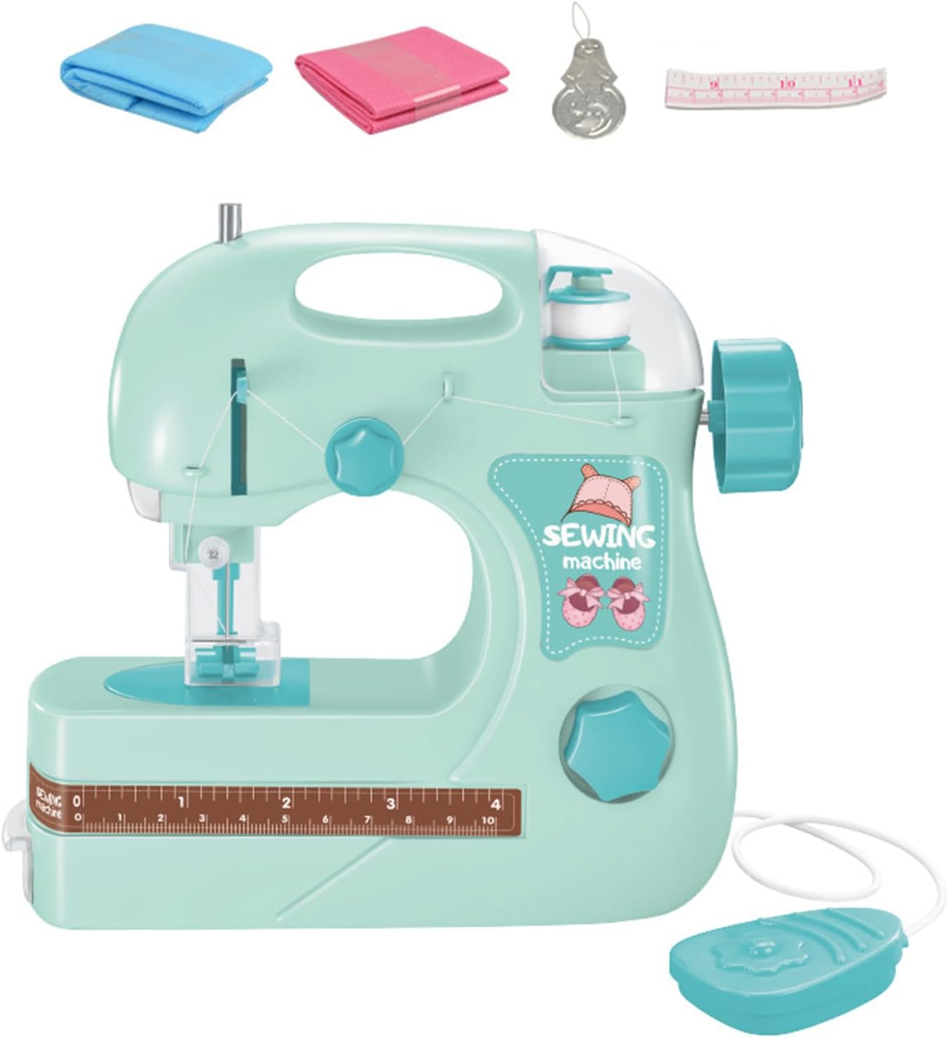 Educational Small Electric Sewing Machine for School Projects Safe Portable Use Sewing Machine
