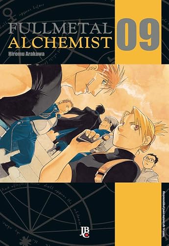 Fullmetal Alchemist vol. 9 — capa da edição JBC