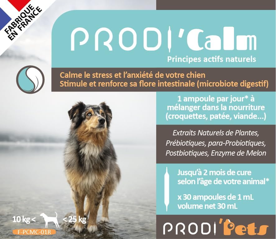 Fiolele și ingredientele Prodi'Calm