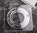 7" Clear Cookie Decorating Turntable with Non-slip Mat, San Sop Acrylic Bearing Base with Square Clear Top，Icing your cookies & cupcakes easier