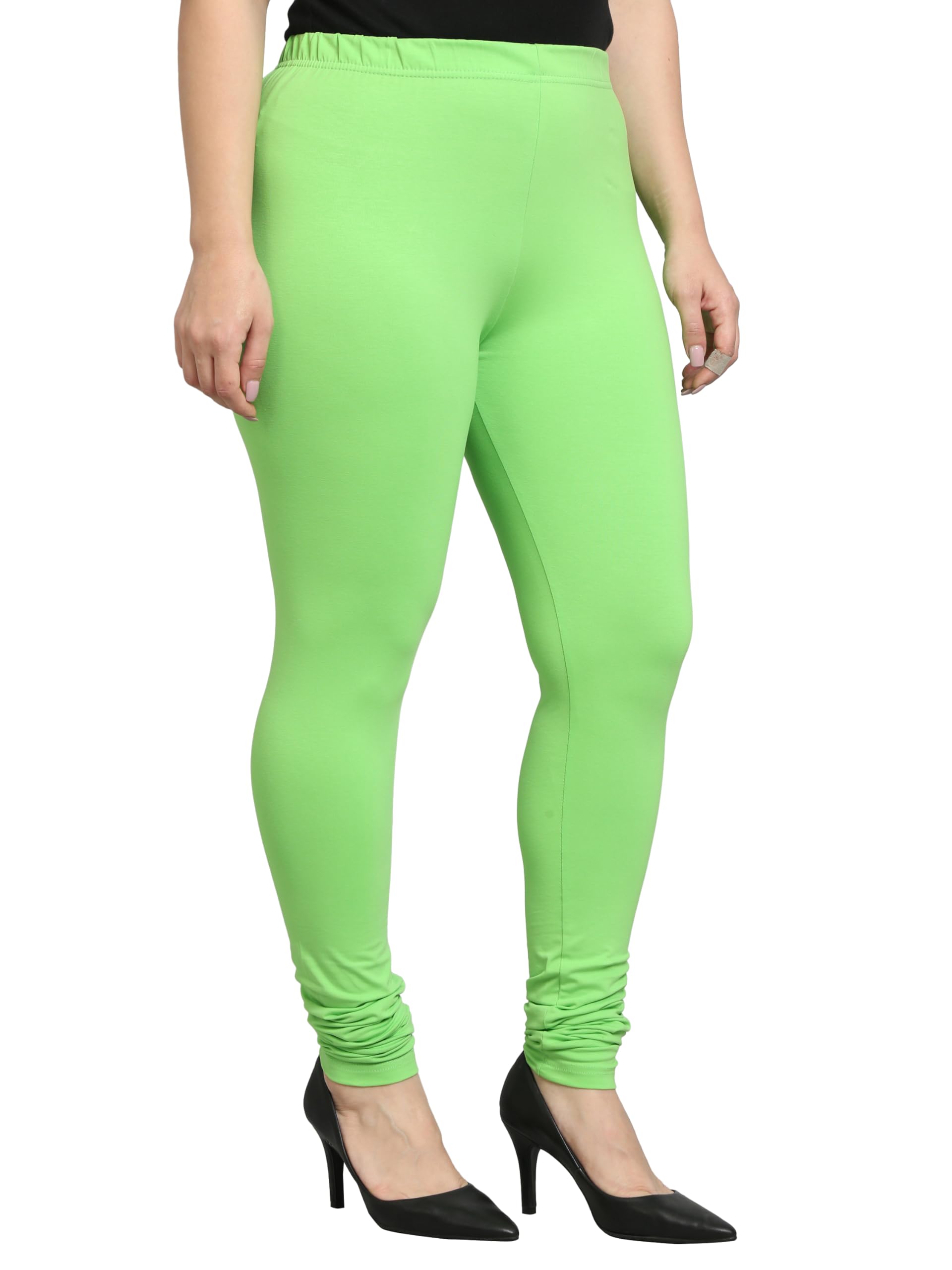 GreyPWomen's Cotton Leggings (M, Pastel)