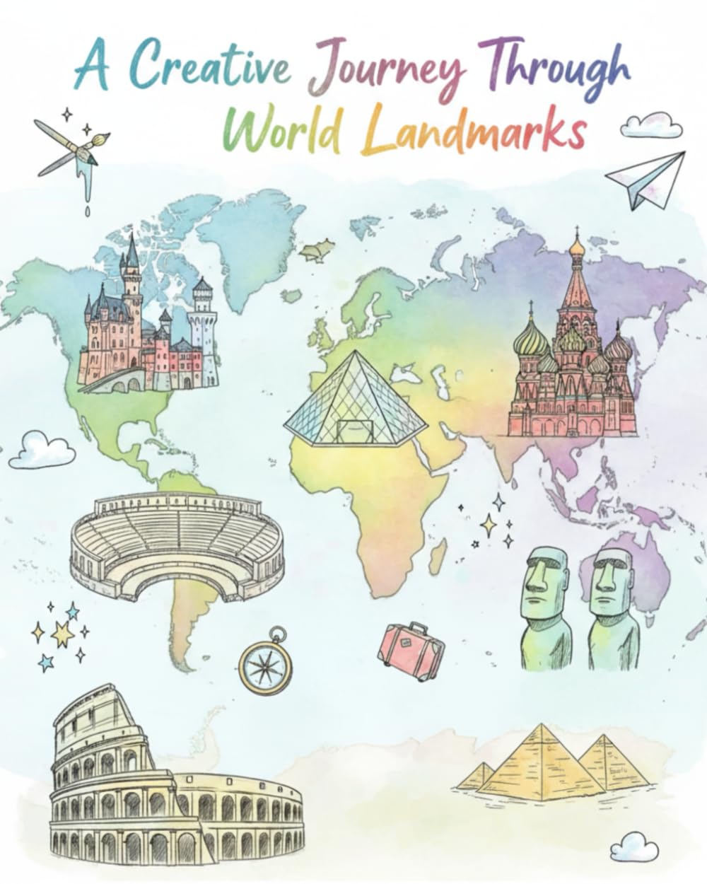 A Creative Journey Through World Landmarks