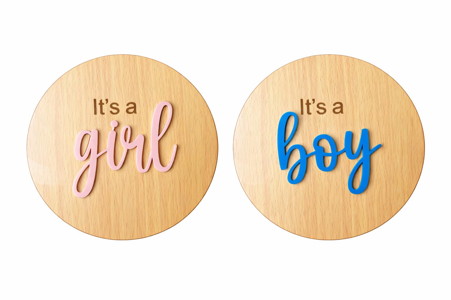 The Baby First Box It’s a Girl/It’s a Boy Double-Sided Newborn Photo Prop | Baby Milestone Birth Announcement Sign | Newborn Photography Prop | Baby Shower Gift-picture-17