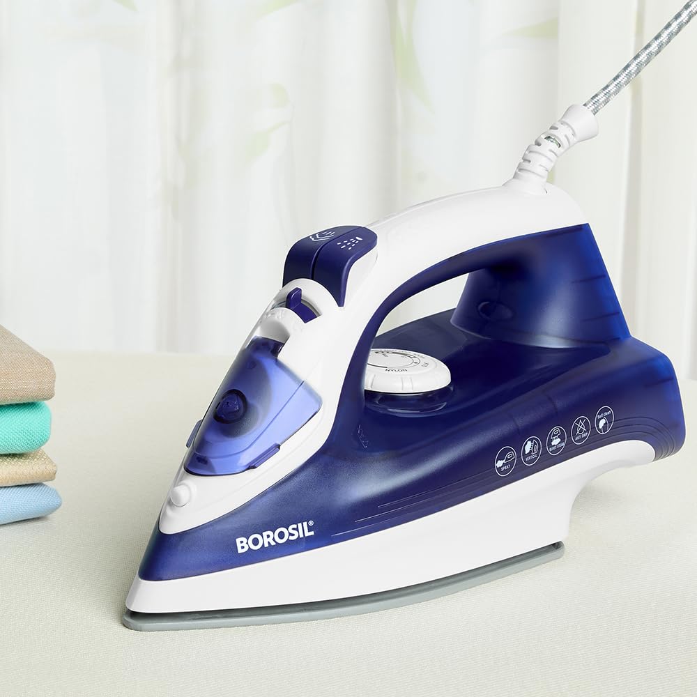 Borosil Smart Press Steam Iron - Wrinkle-Free! -11