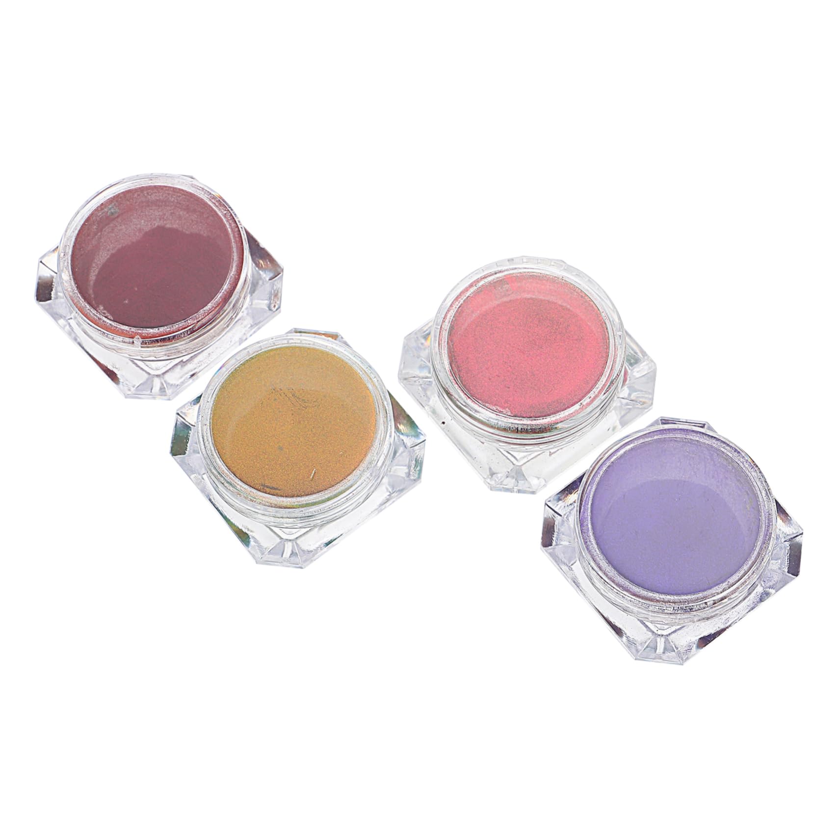 SEWACC DIY Arts Crafts 4 Pack of Changing Pigments Epoxy Resin Acid-Resistant Safe for Projects