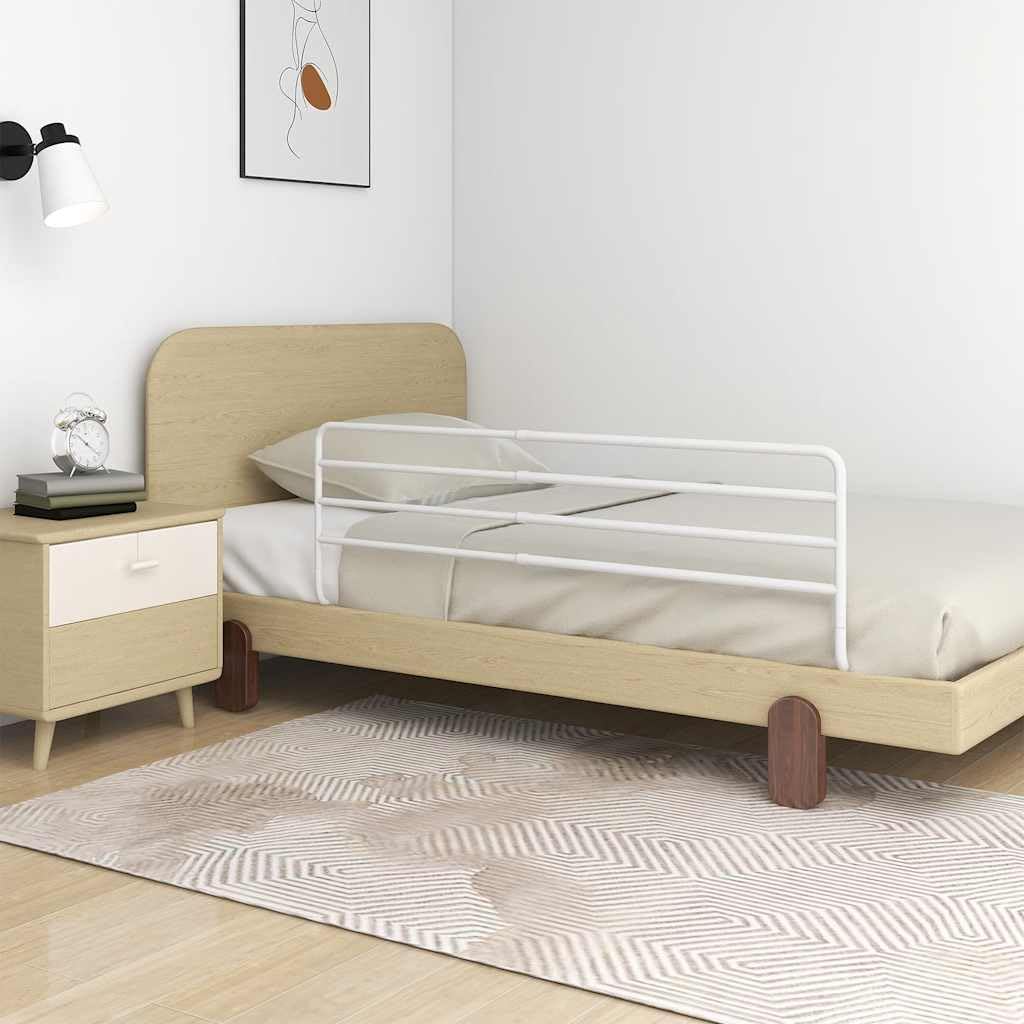 vidaXL Sponda Letto di Sicurezza per Bambini (76-137) x55 cm in Ferro