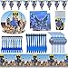 Batman Set di Stoviglie per Feste Avengers Forniture per Feste per Bambini stoviglie Party Kit Tovaglia Copertina Buon Compleanno Banner Party Supplies 72pcs