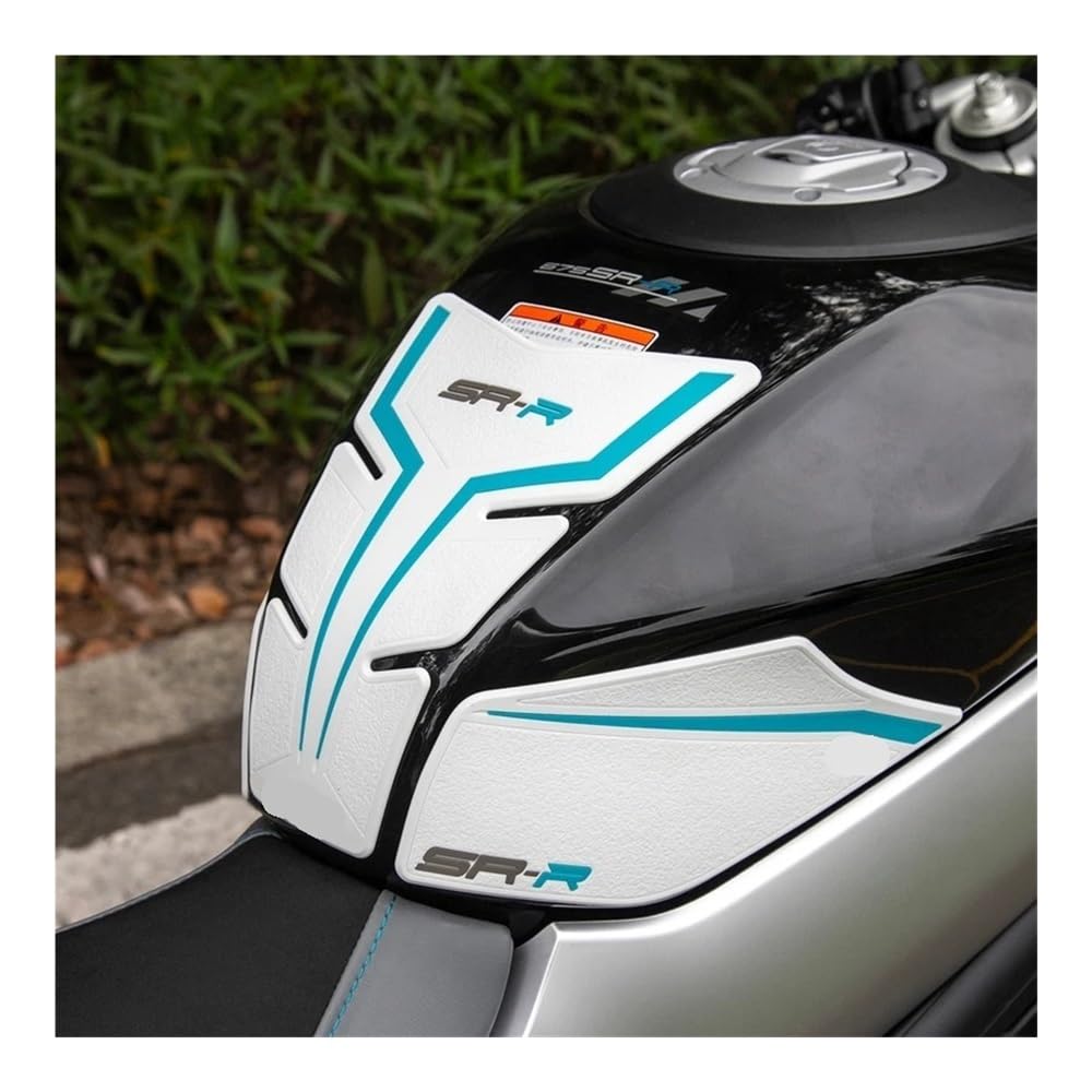 Protège Reservoir Protection De Réservoir Moto, Carburant, Autocollants Pour Gaz Pour 675SR SR675 2025 Traction Side Knee Grip Decal