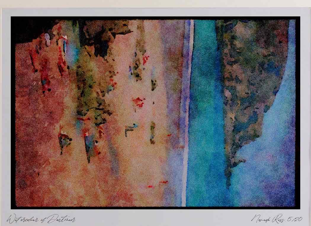 Jersey Channel Isles 286052 Greve Deleco Watercolour Picture Limited Edition A3