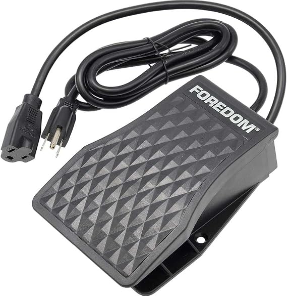 Control, Variable Speed, Foot Pedal, Plastic, SR, L, 3 Prong North American Plug, 115v