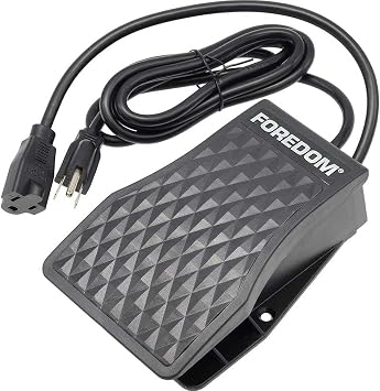 Control, Variable Speed, Foot Pedal, Plastic, SR, L, 3 Prong North American Plug, 115v