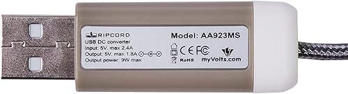 Miniatura 4 de myVolts Ripcord USB a 5V DC Cable de alimentación de repuesto para el teléfono Cisco SPA525G VoIP