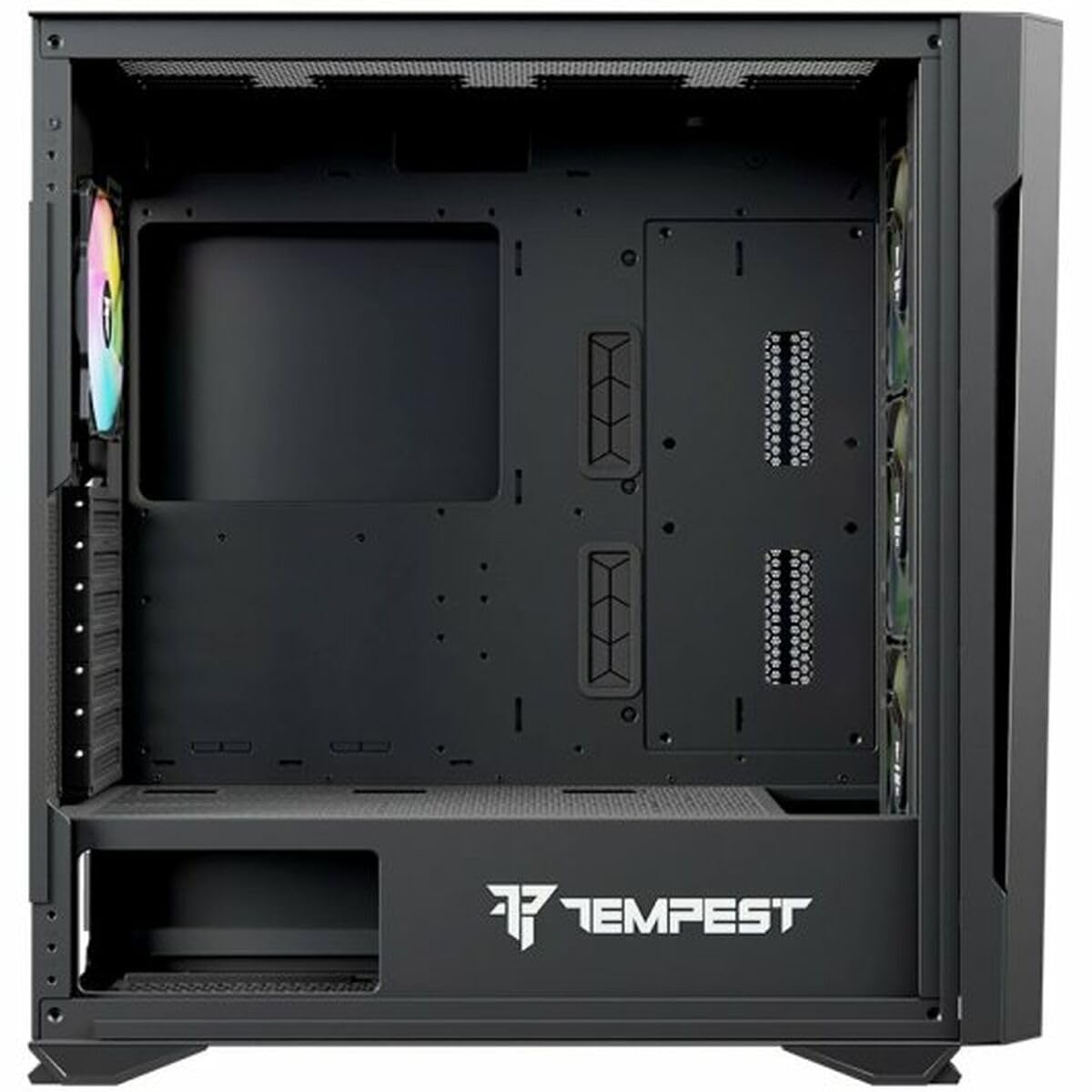 Tempest Caja PC Bastion ARGB ATX, Cristal Templado, USB 3.0, Negra